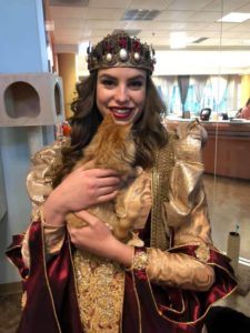 medieval girl custom visit WAGS