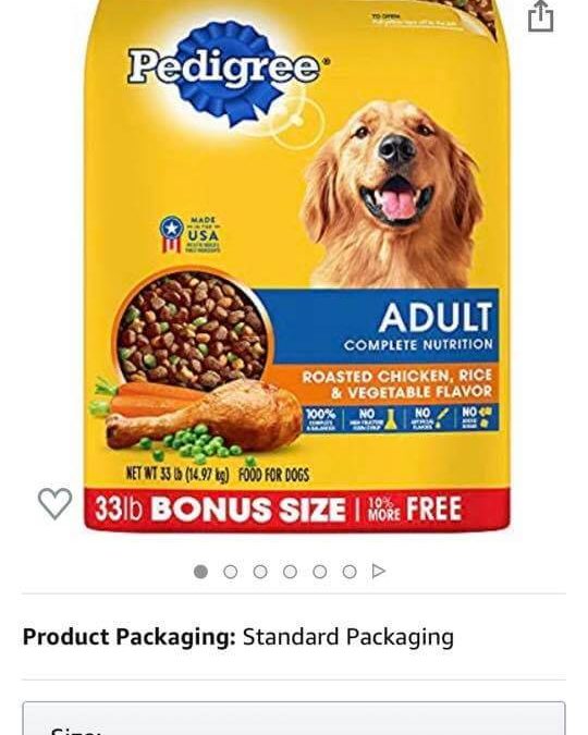 Dog lovers - send WAGS some dry dog food!
