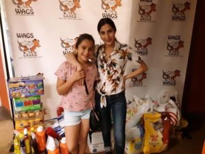sweet family donated pet foods and more at WAGS