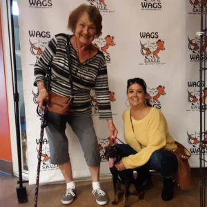 mother and daughter bonding adopt pet WAGS
