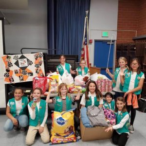 Girl Scout troop 3658 family night